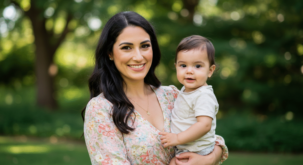 Mom and daughter