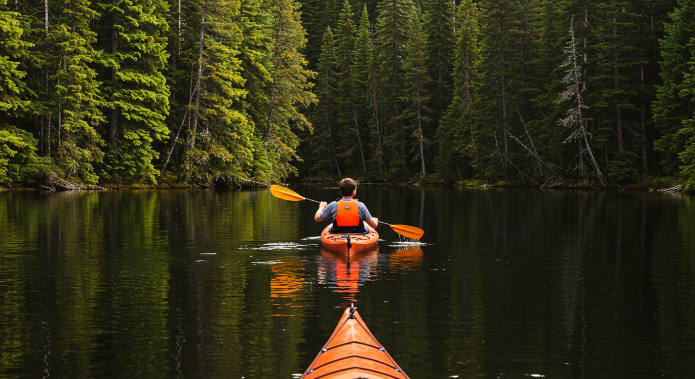 Kayaking Captions