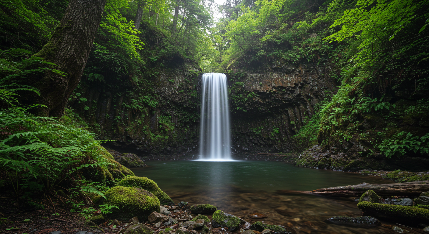 waterfall captions