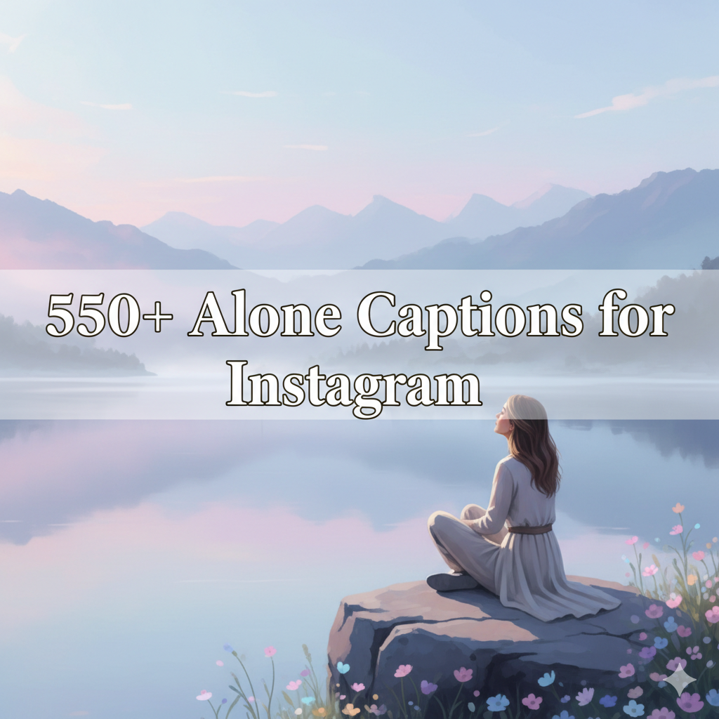 alone captions