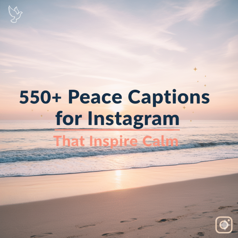 peace captions