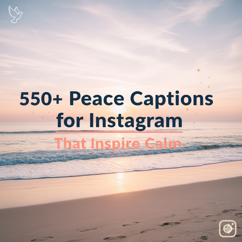 peace captions