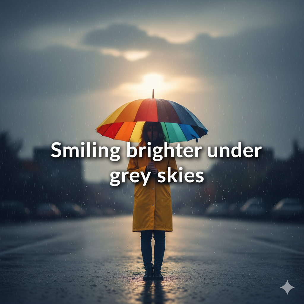 smiling