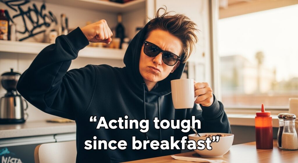 Acting Tough