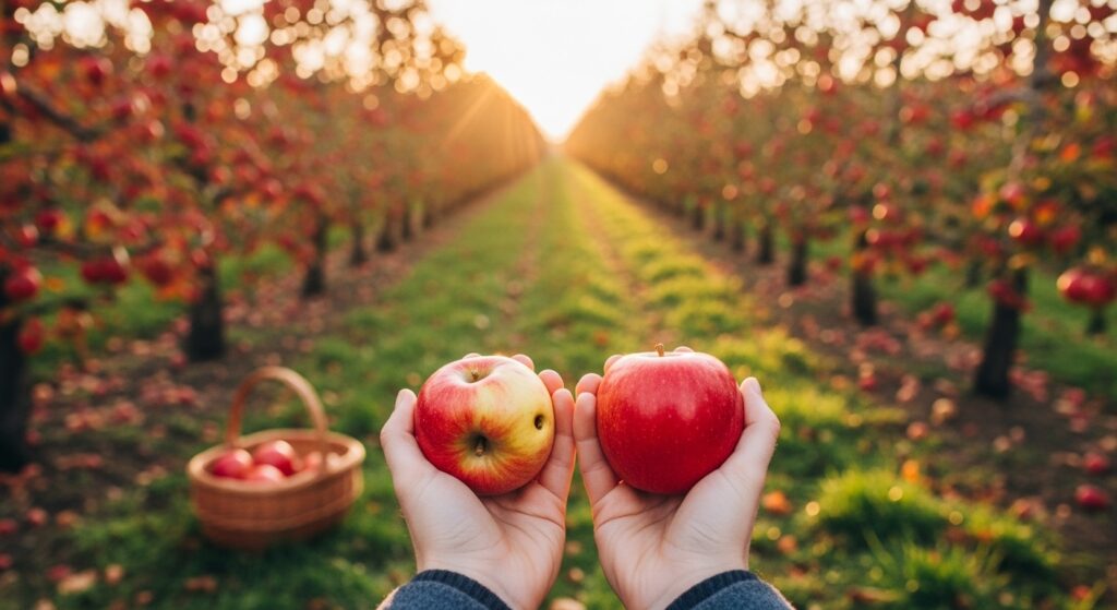 Apple picking