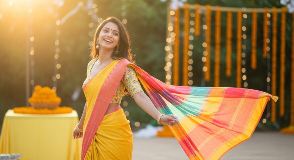 Saree Vibes Only