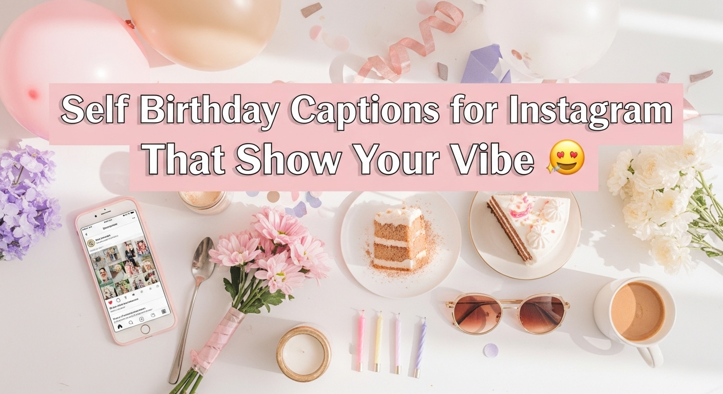 Self birthday captions