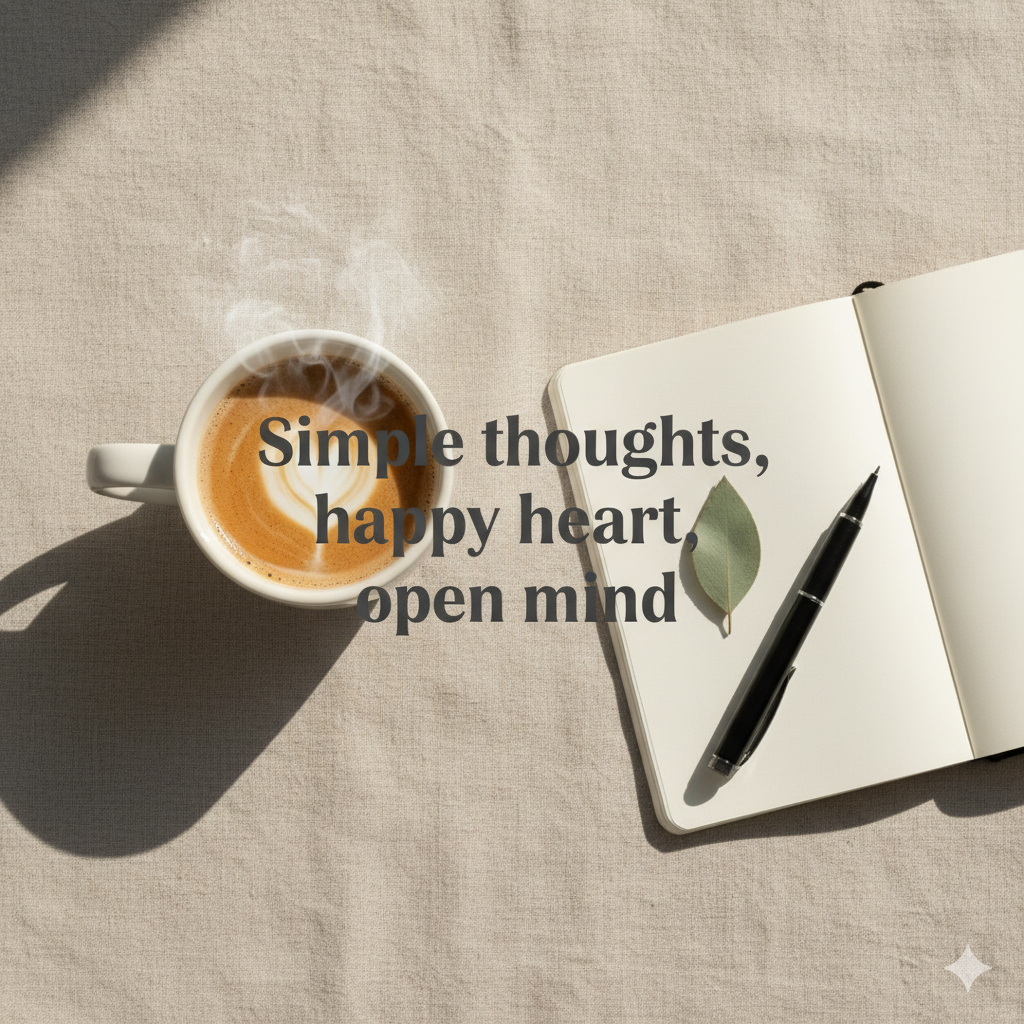 simple thoughts