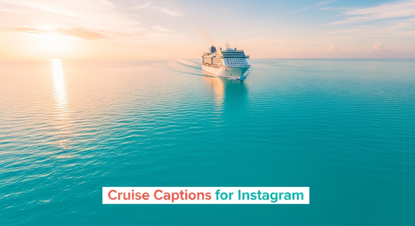Cruise captions for Instagram