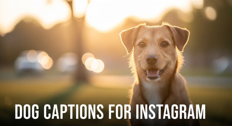 Dog captions for Instagram