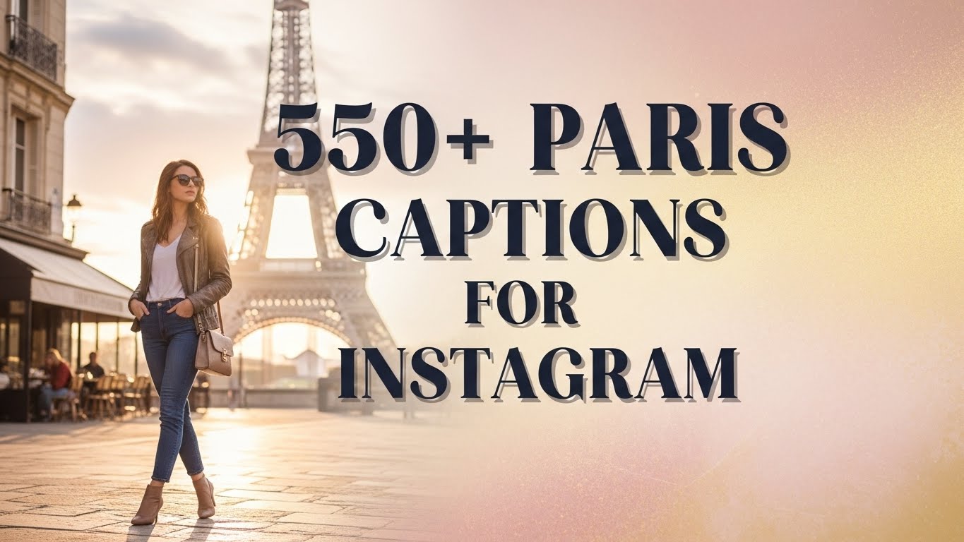 Paris Captions for Instagram